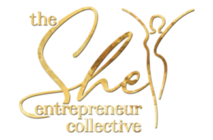 SHE Entrepreneur Collective Logo Gold-3
